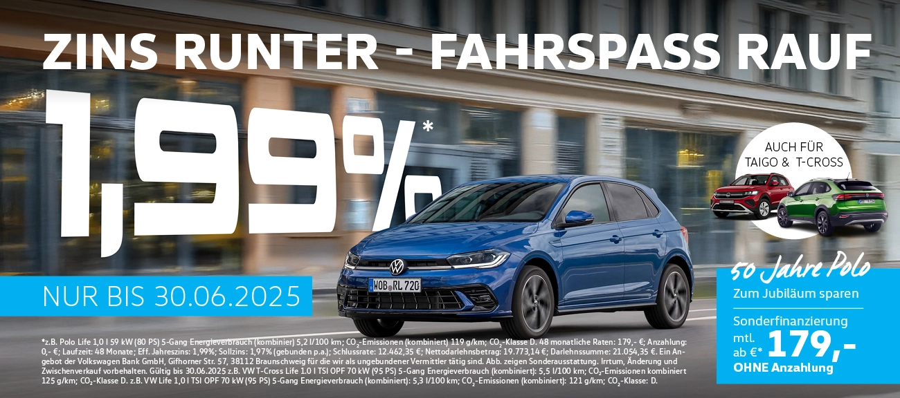 1,99 Polo Taigo T-Cross