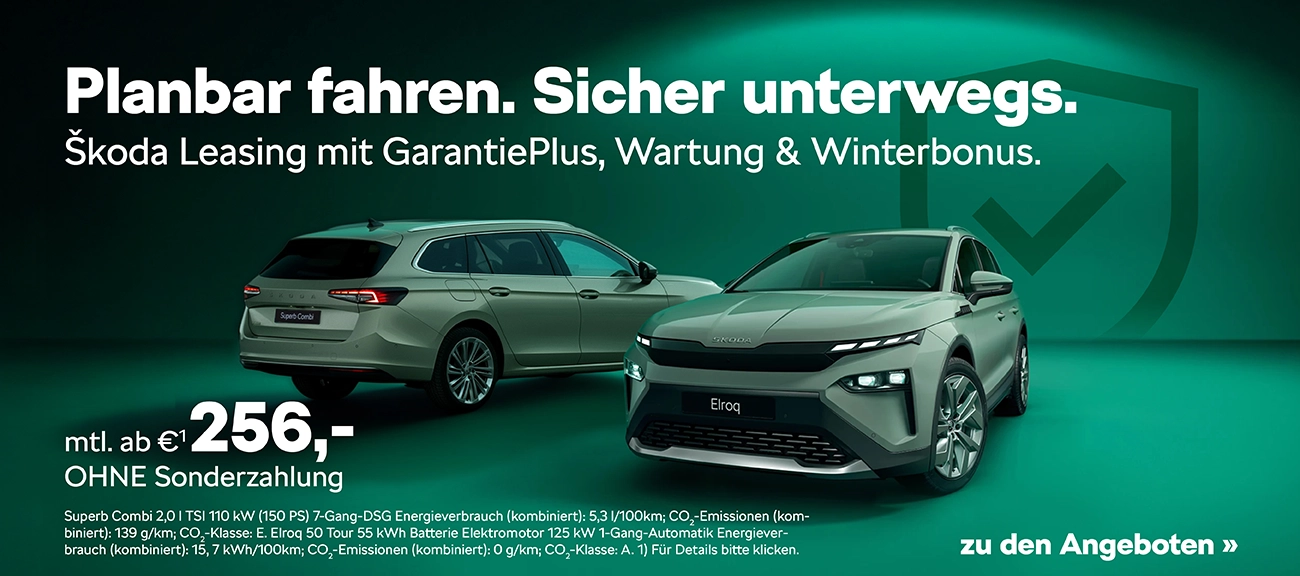 Skoda Planbar fahren