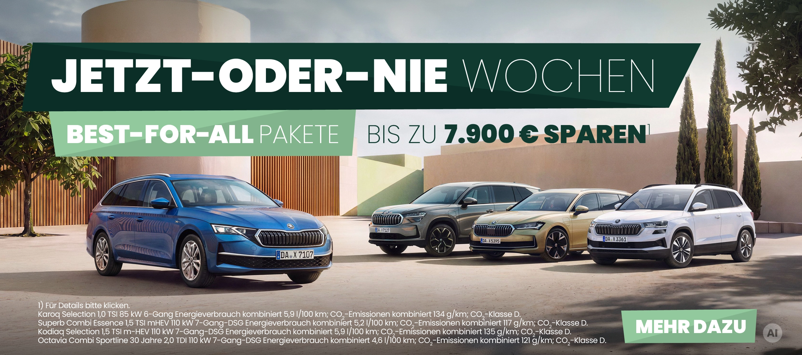 Škoda JETZT-ODER-NIE Wochen