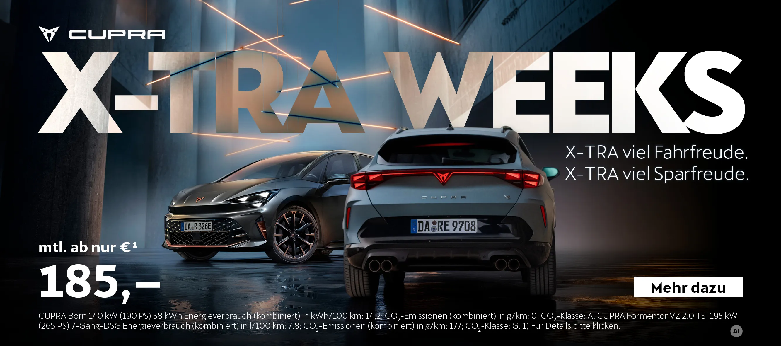 Cupra Xtra Weeks