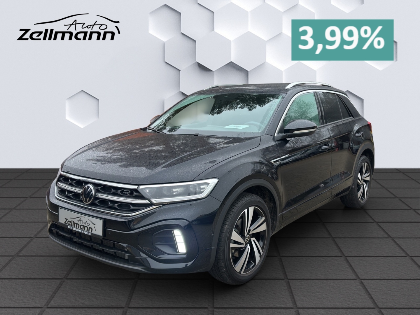 T-Roc R-Line 1.5 l TSI OPF 110 kW (150 PS) 7-Gang-Doppelkupplungsgetriebe AHZV,MatrixLED,ACC,Rückfahrkamera,ParkLenkAssist,Sitzheizung