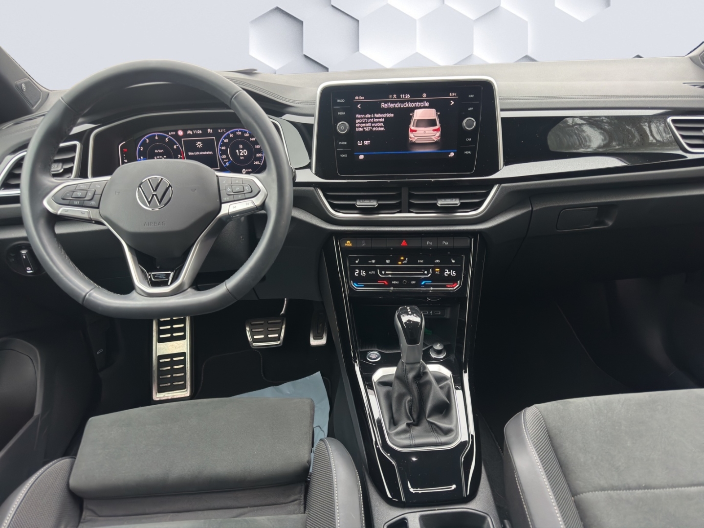 T-Roc R-Line 1.5 l TSI OPF 110 kW (150 PS) 7-Gang-Doppelkupplungsgetriebe AHZV,MatrixLED,ACC,Rückfahrkamera,ParkLenkAssist,Sitzheizung