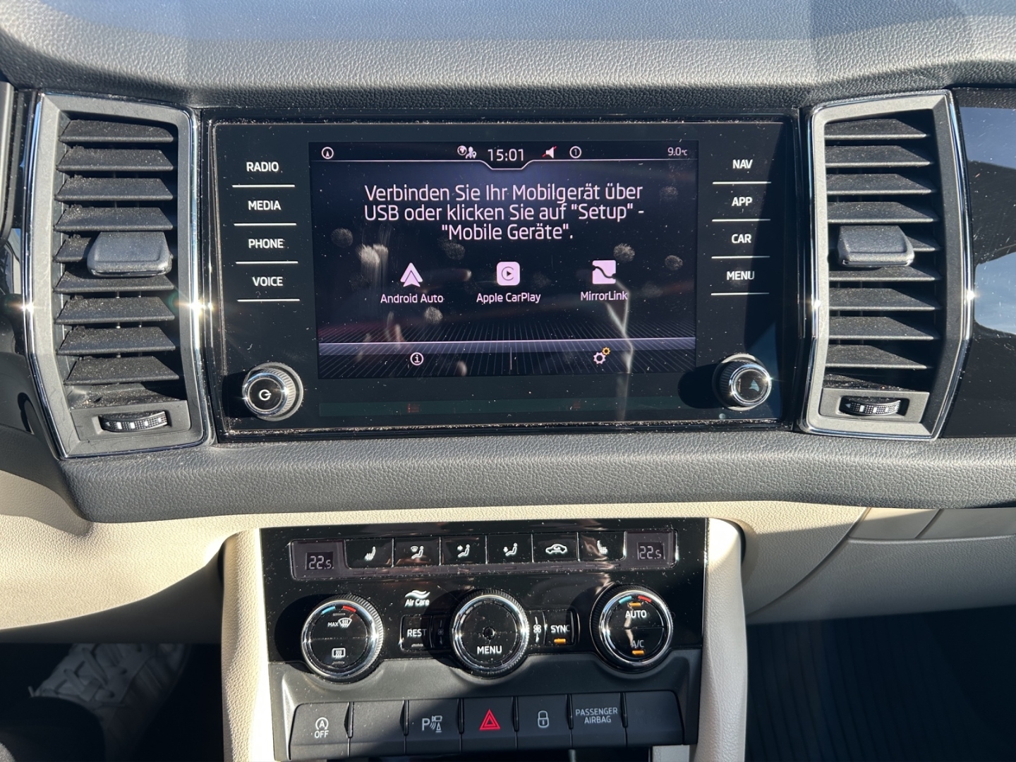 Kodiaq L&K TDI 2.0 110kW DSG AHZV LED PDC 360°Kamera ACC Sitzheizung