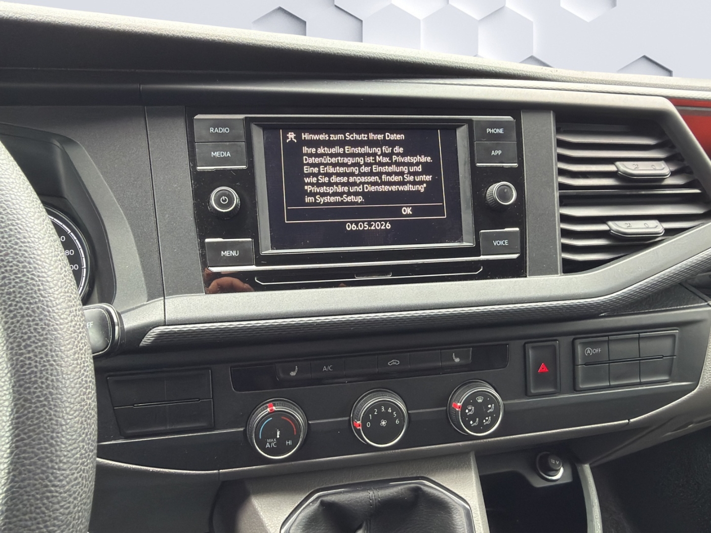 Transporter Kasten EcoProfi FWD 2.0 TDI 81kW AHZV PDC Rückfahrkamera Sitzheizung