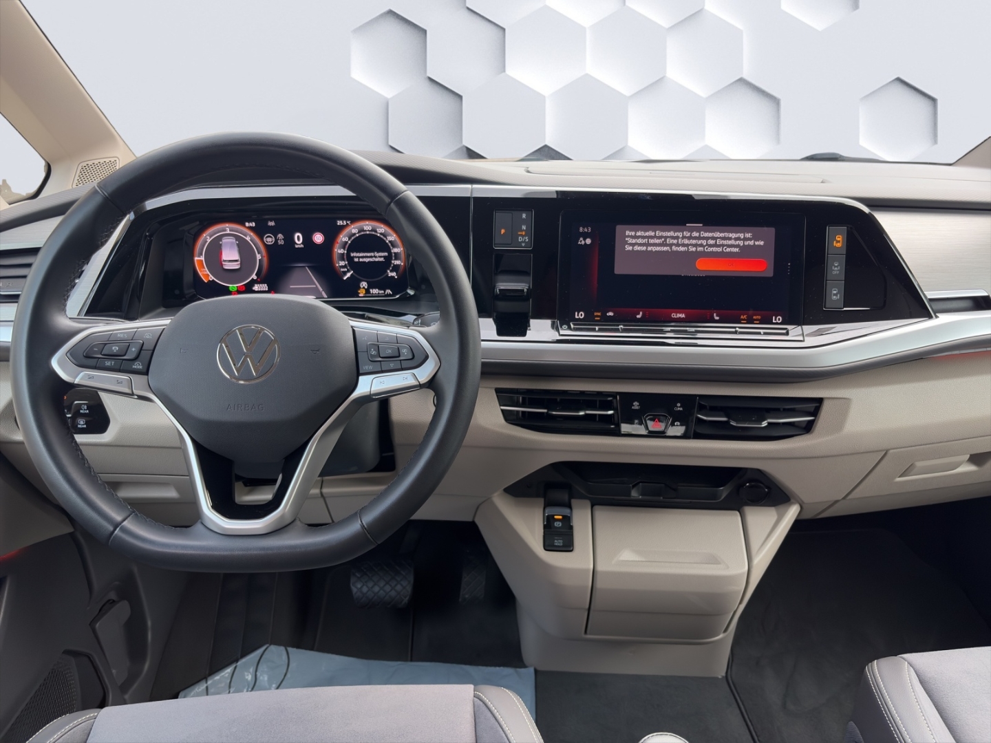 T7 Multivan Life lang LR 2.0TDI 110kW DSG AHZV MatrixLED ACC ParkAssist 360°Kamera Standheizung Sitzheizung 7-Sitzer