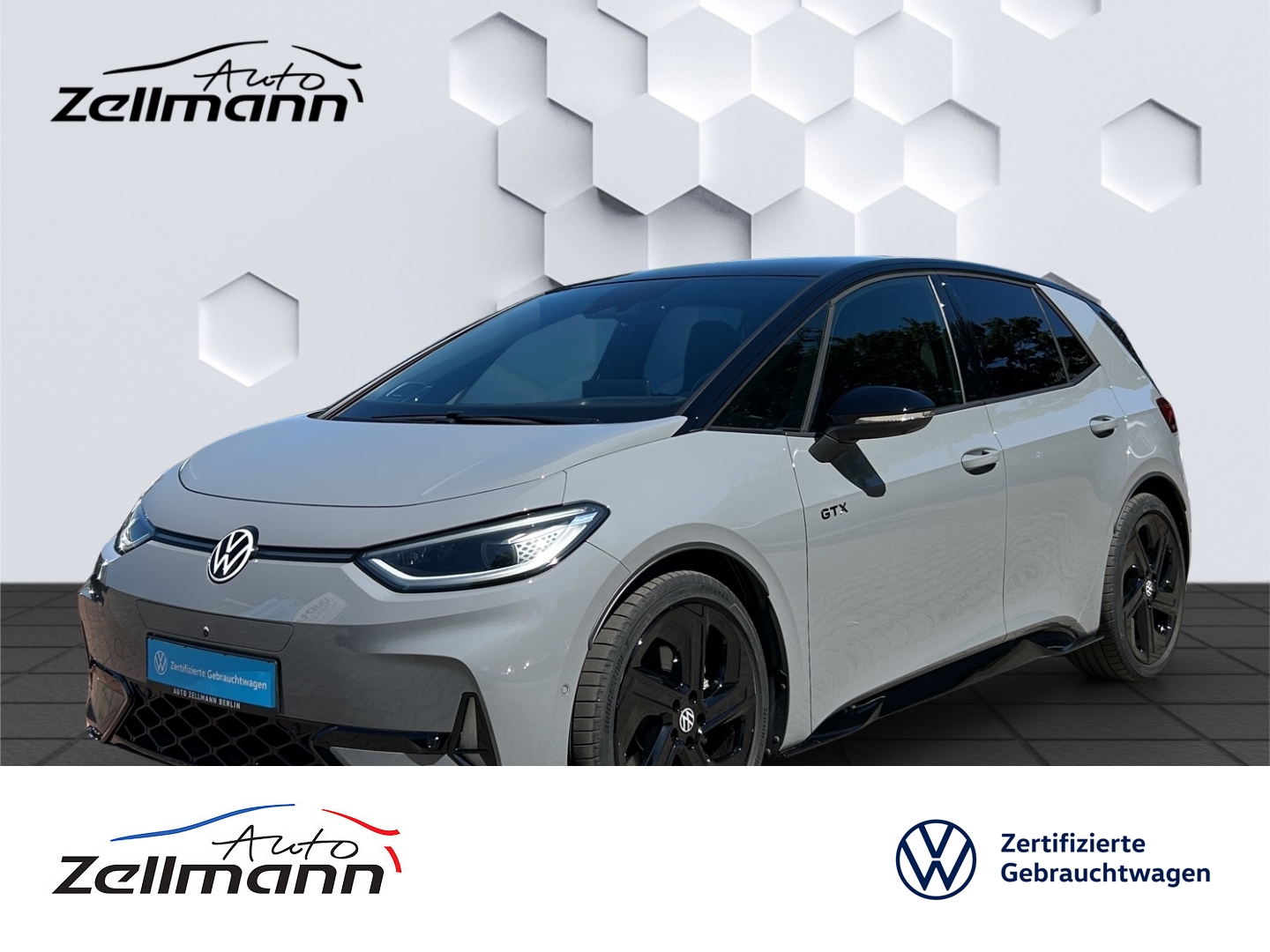ID.3 240 kW GTX Performance 240kW MatrixLED PanoDach HuD ACC 360°Kamera ParkAssist Sitzheizung