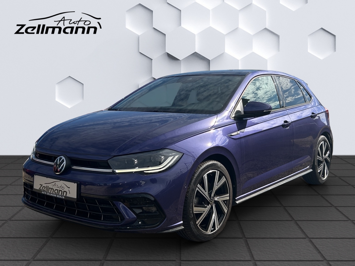 Polo VI R-Line 1.0TSI 81kW MatrixLED ACC Rückfahrkamera ParkAssist Sitzheizung