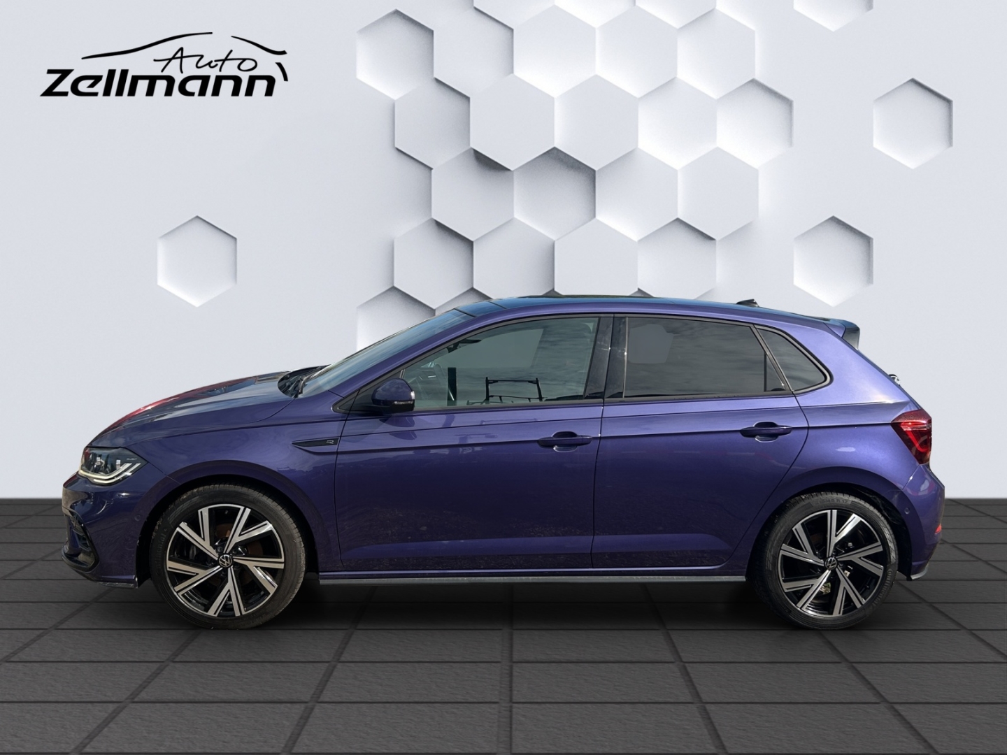 Polo VI R-Line 1.0TSI 81kW MatrixLED ACC Rückfahrkamera ParkAssist Sitzheizung