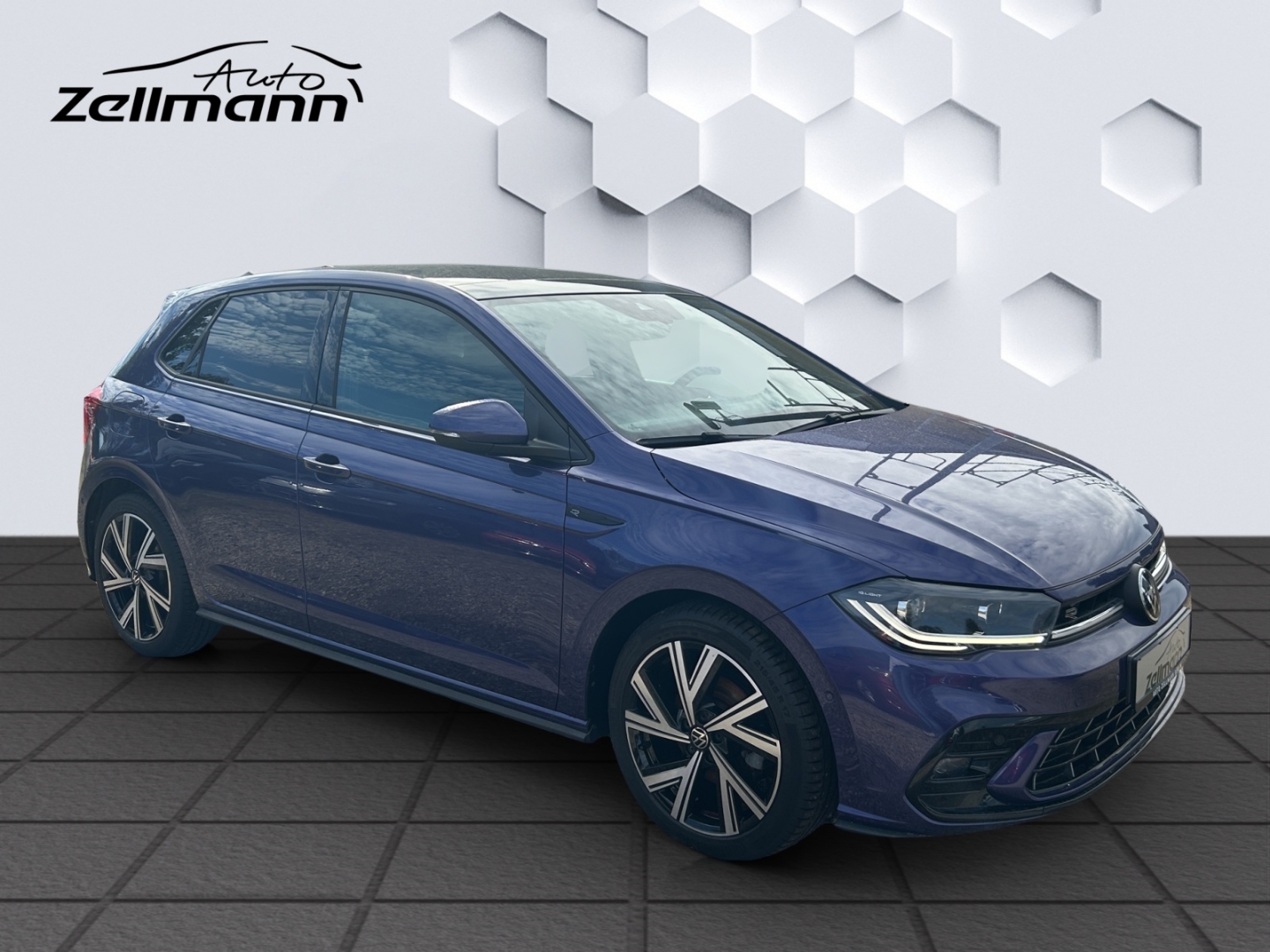 Polo VI R-Line 1.0TSI 81kW MatrixLED ACC Rückfahrkamera ParkAssist Sitzheizung