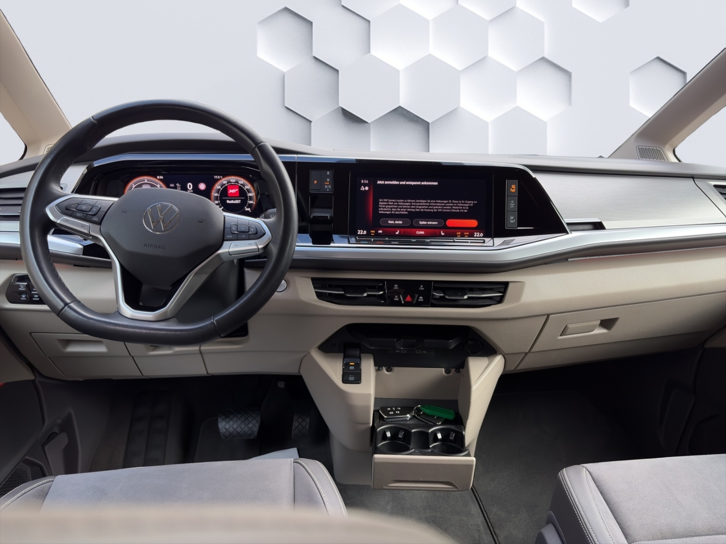 T7 Multivan Lang 2.0 TDI 110kW AHZV MatrixLED ACC DCC ParkAssist 360°Kamera Standheizung 7-Sitzer