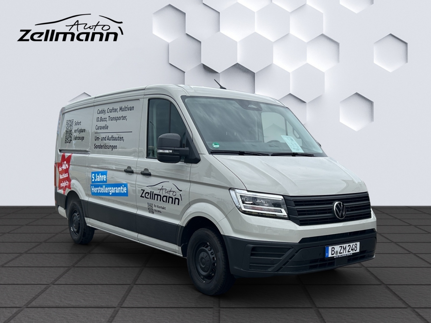 Crafter 35 Kasten 2,0l TDI 8-Gang-Autom. StandHZG SHZ Keyless Verkehrszeichenerk.