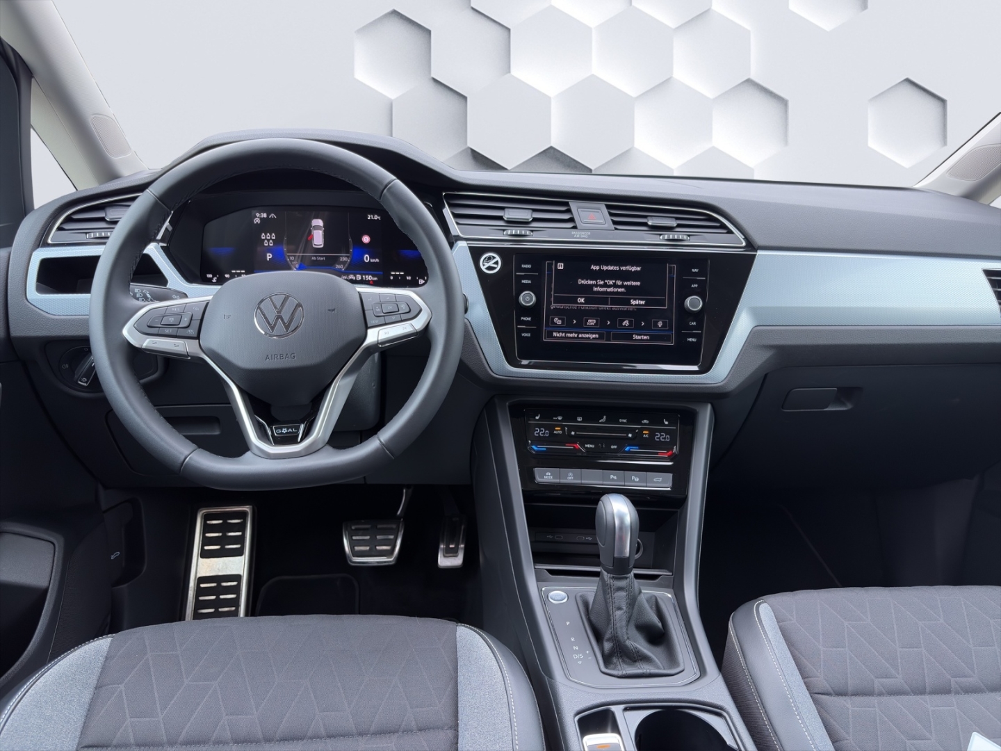 Touran Comfortline BMT Start-Stopp GOAL 1.5TSI 110 kW DSG AHZV LED GJR ACC ParkAssist Sitzheizung