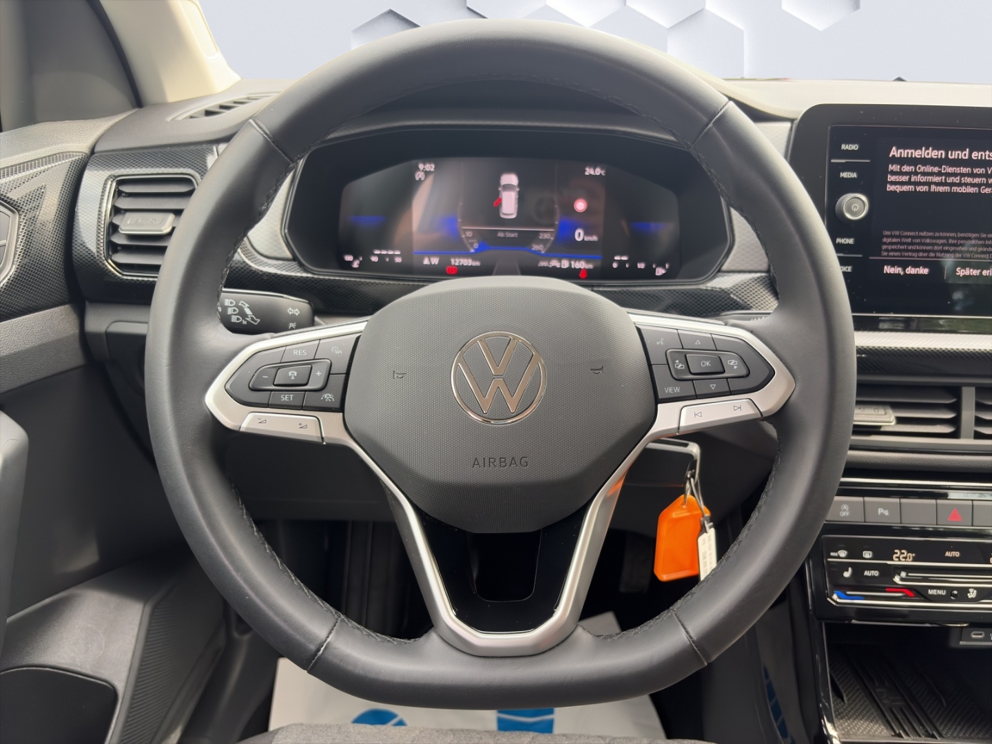 T-Cross 1.0TSI 70 kW Life AHZV LED ACC Rückfahrkamera Sitzheizung Navi