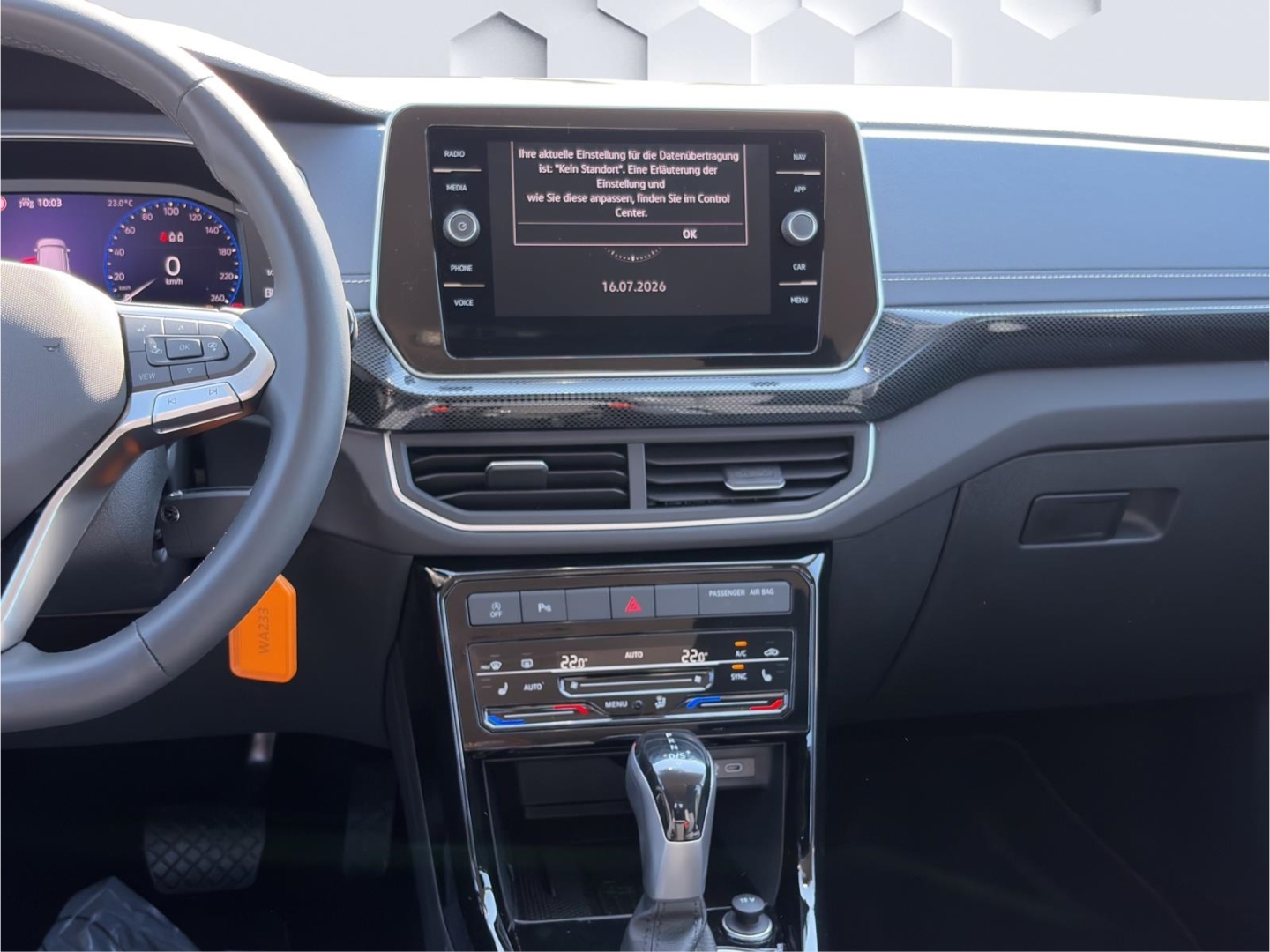 T-Cross Style 1.5TSI 110kW DSG MatrixLED GJR PDC ACC Sitzheizung