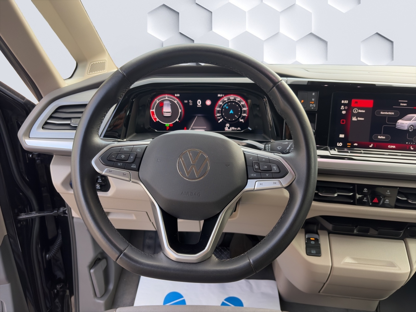 T7 Multivan lang Life 2.0TDI 110kW DSG AHZV MatrixLED ACC DCC 360°Kamera Sitzheizung Standheizung 7-Sitzer