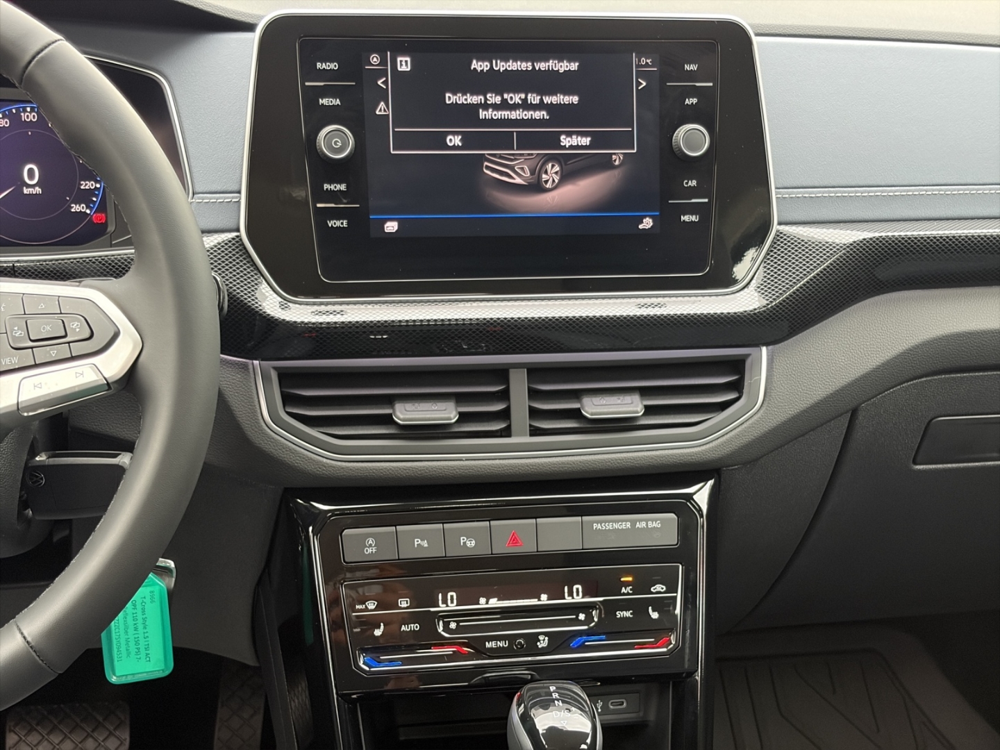 T-Cross Style 1.5TSI 110kW MatrixLED GJR ACC ParkAssist Rückfahrkamera Sitzheizung