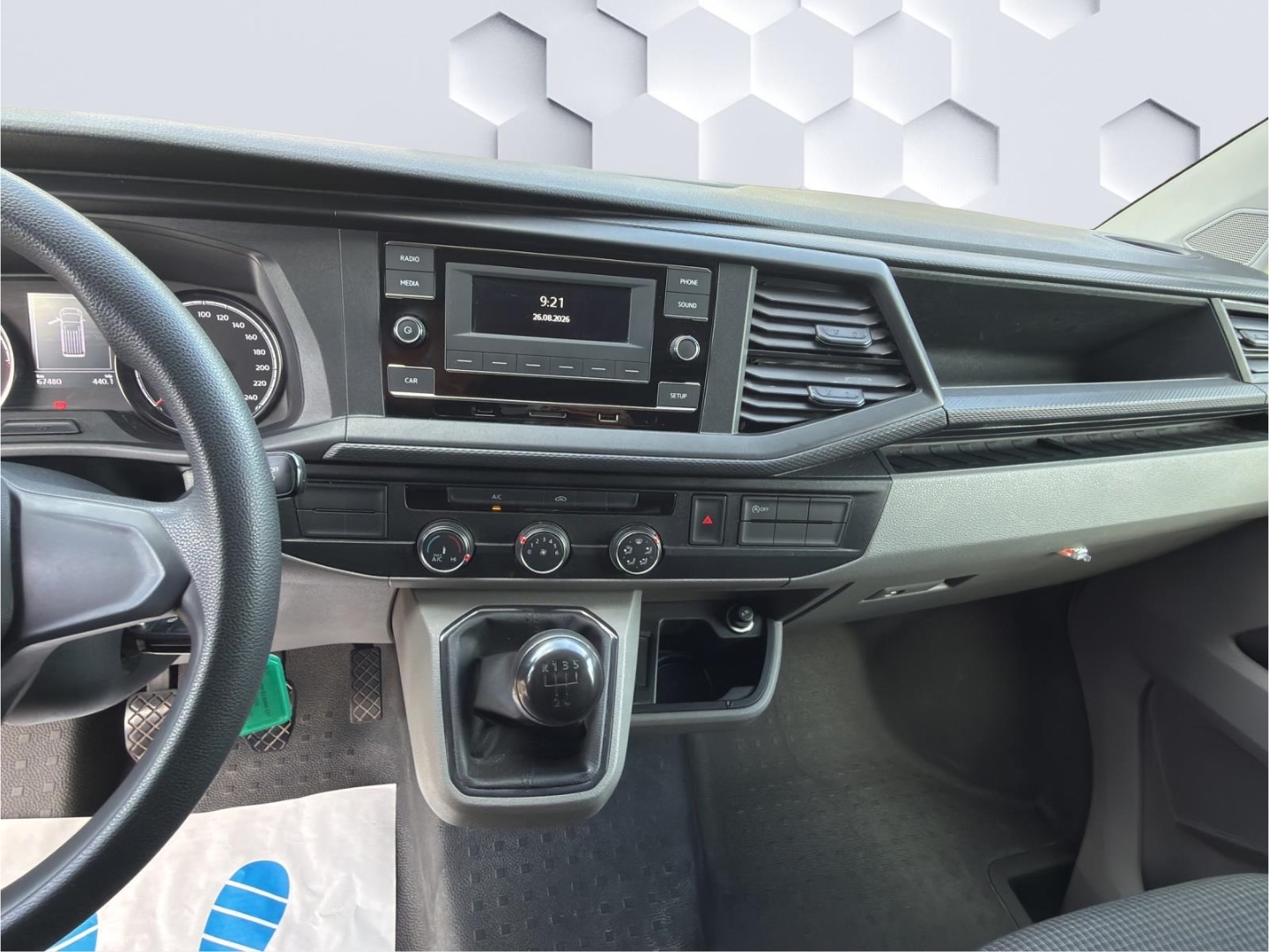 T6.1 Transporter FWD Kasten KR 2.0TDI 81kW AHZV GJR PDC Klima