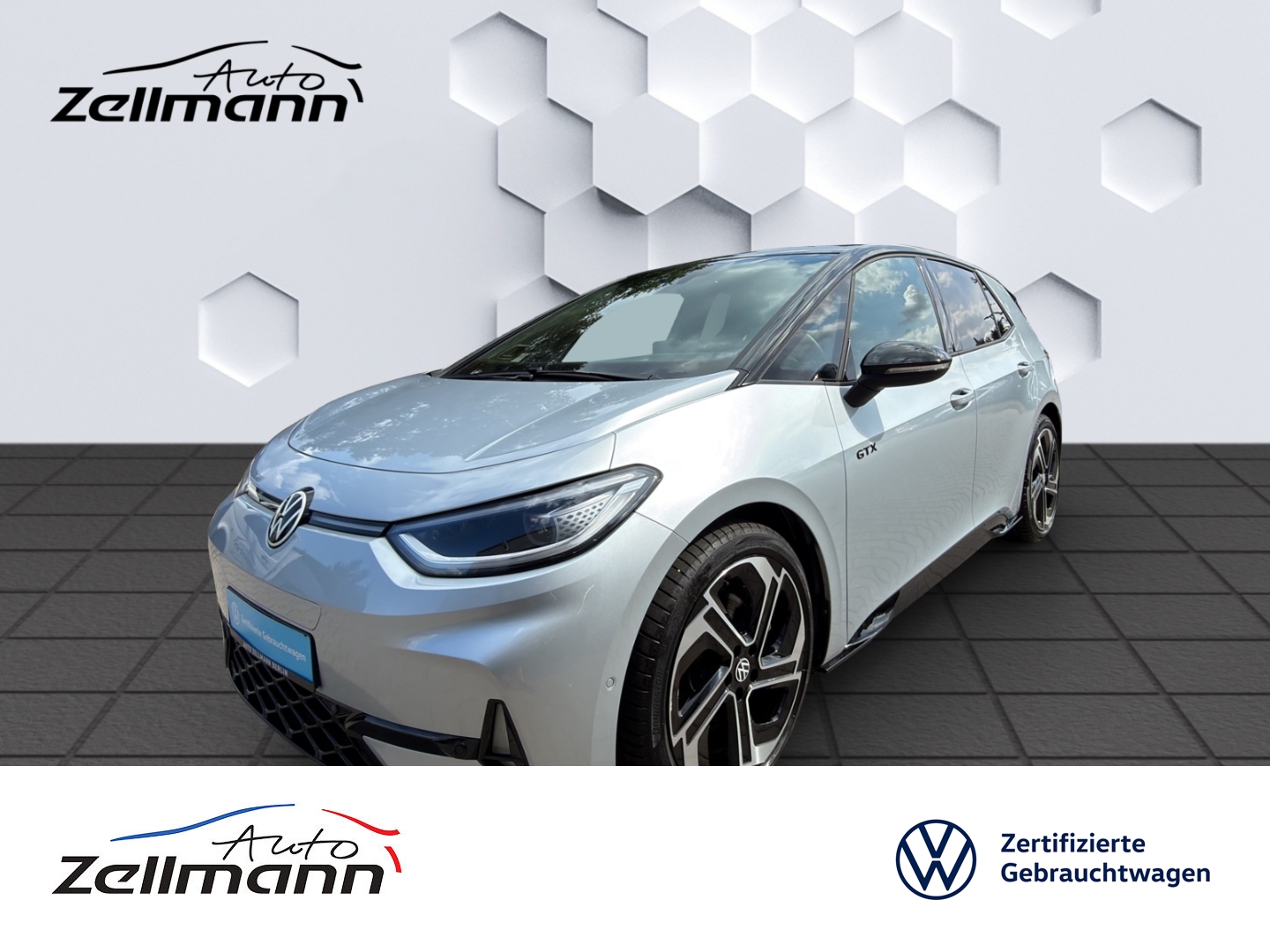 ID.3 GTX 210kW MatrixLED PanoDach HuD ACC ParkAssistPlus Rückfahrkamera Sitzheizung