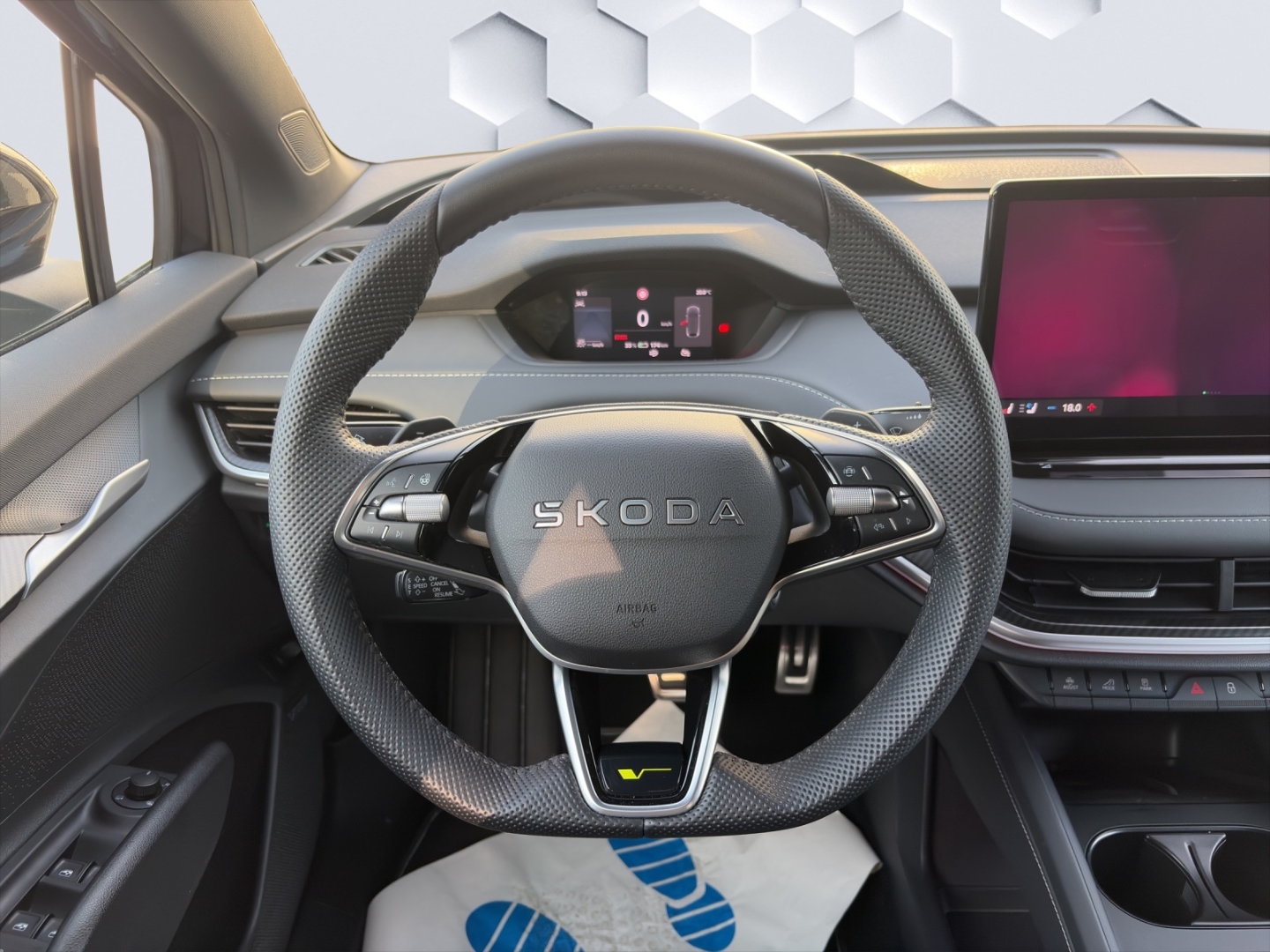 Enyaq RS 250kW 4x4 AHZV MatrixLED HuD PanoDach DCC 360°Kamera ParkAssist Sitzheizung