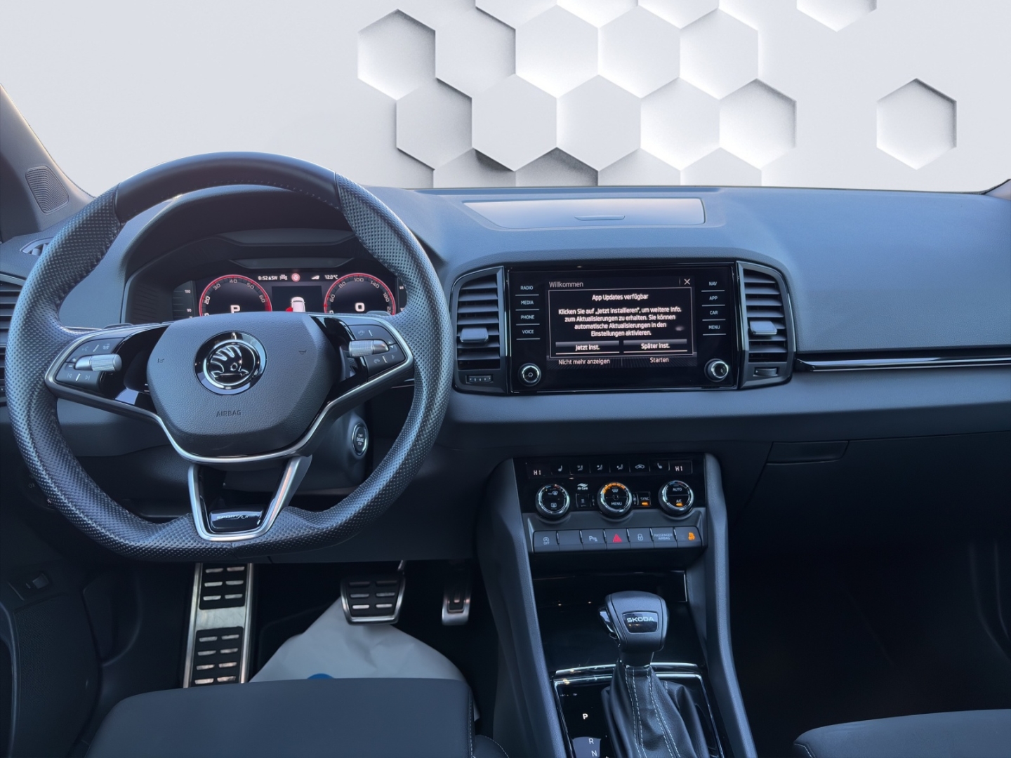 Karoq Sportline 1.5TSI 110kW DSG MatrixLED PanoDach DCC Rückfahrkamera Sitzheizung Standheizung
