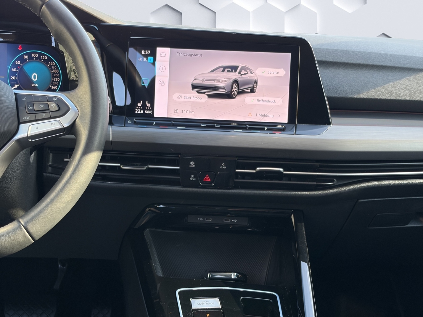 Golf Variant VIII Style 1.5eTSI 110kW DSG AHZV LED PanoDach ACC Rückfahrkamera