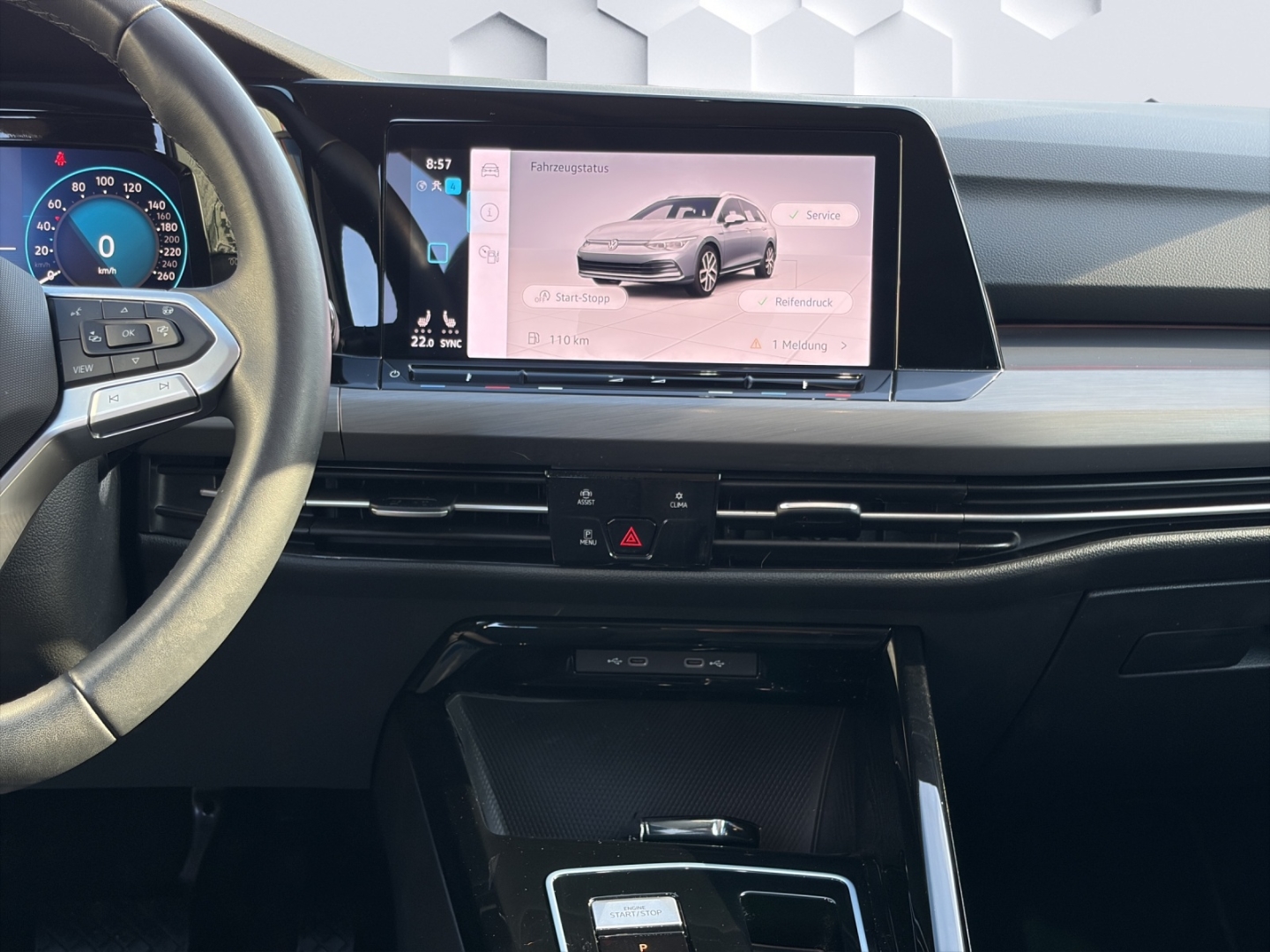 Golf Variant VIII Style 1.5eTSI 110kW DSG AHZV LED PanoDach ACC Rückfahrkamera