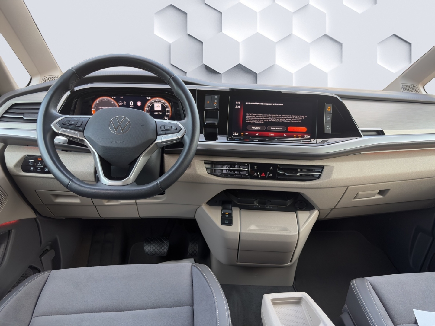 T7 Multivan Life KÜ 2.0TDI 110kW DSG AHZV MatrixLED ACC DCC Standheizung 360° Kamera 7-Sitzer