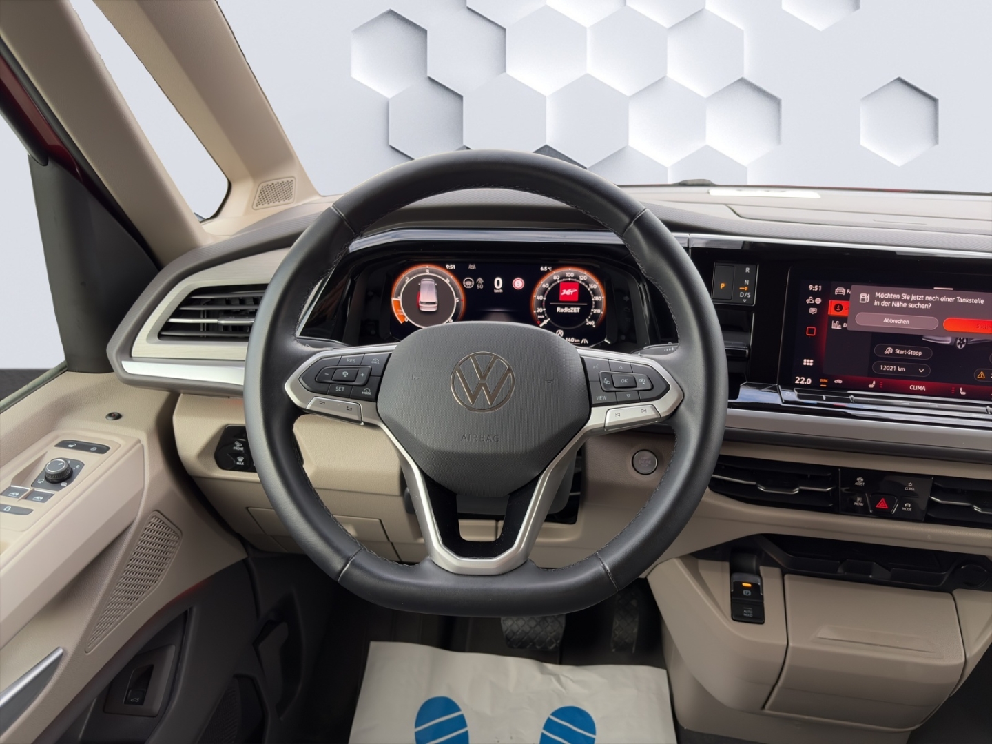 T7 Multivan LÜ 2.0TDI DSG AHZV MatrixLED ACC DCC 360°Kamera Standheizung Sitzheizung 7-Sitzer
