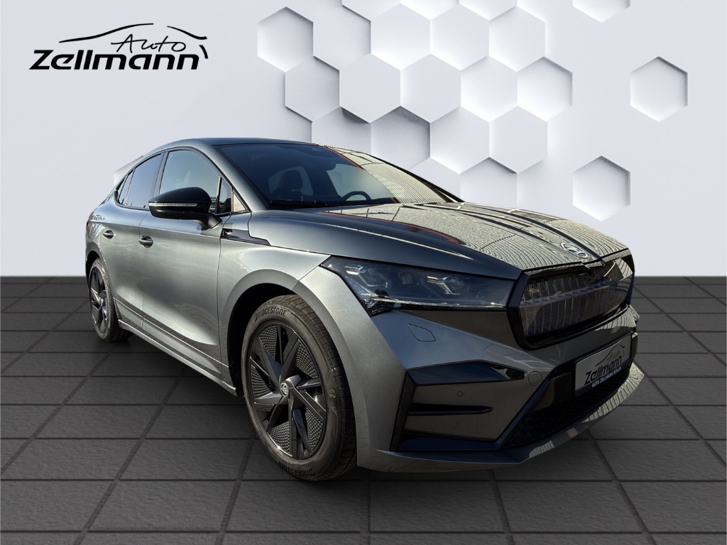 Enyaq Coupe RS 220kW MatrixLED PanoDach ACC Rückfahrkamera Head up Display Wärmepumpe
