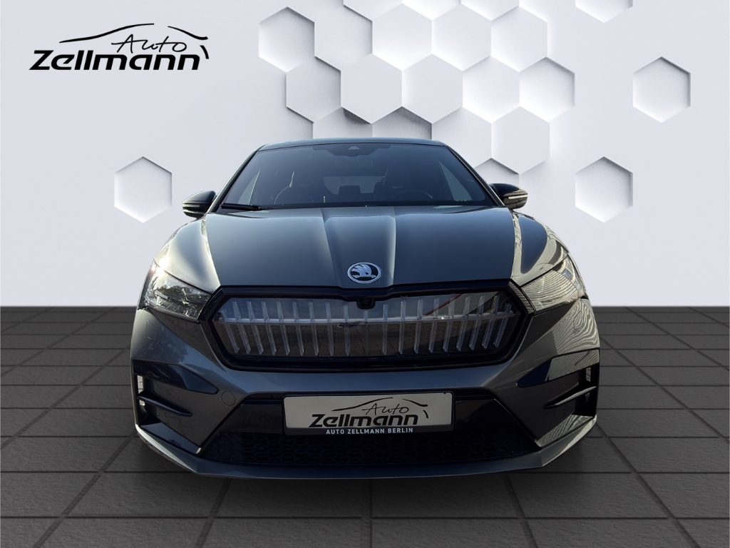 Enyaq Coupe RS 220kW MatrixLED PanoDach ACC Rückfahrkamera Head up Display Wärmepumpe