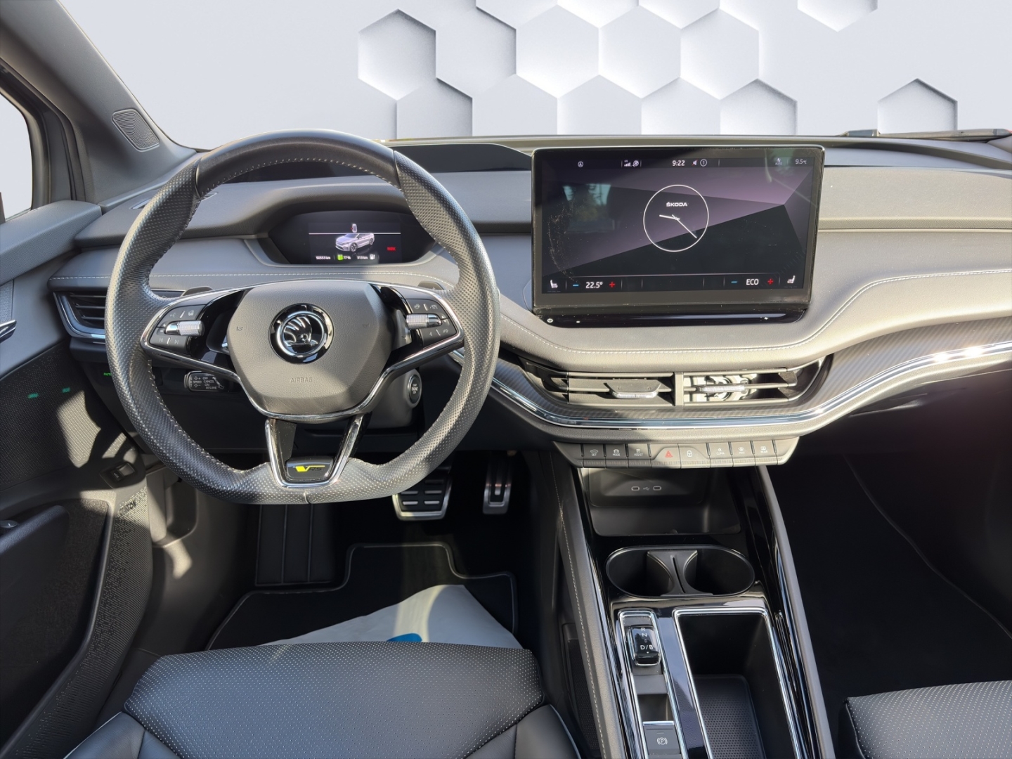 Enyaq Coupe RS 220kW MatrixLED PanoDach ACC Rückfahrkamera Head up Display Wärmepumpe