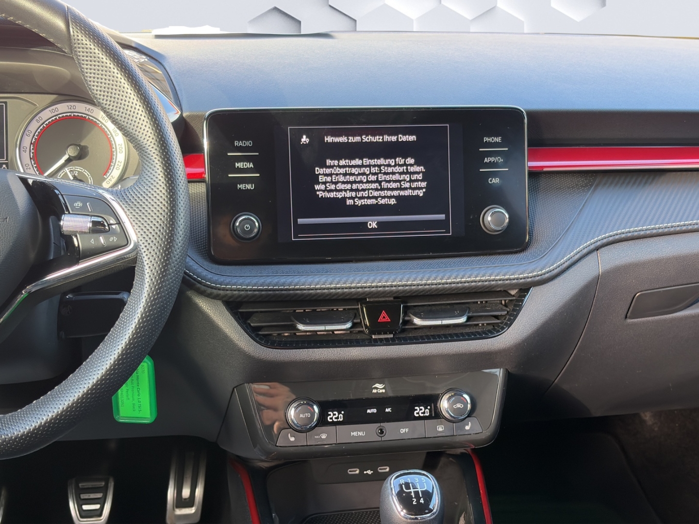 Fabia Monte Carlo 1.0TSI 70 kW SG LED Tempomat PDC Sitzheizung App-Connect