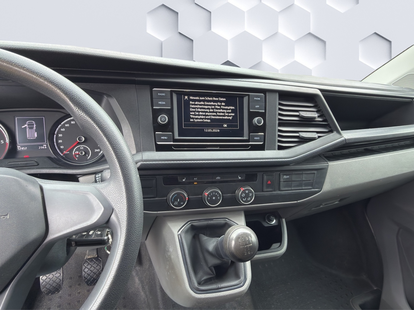 Transporter Kasten EcoProfi FWD 2.0 TDI 81kW AHZV PDC Rückfahrkamera Sitzheizung