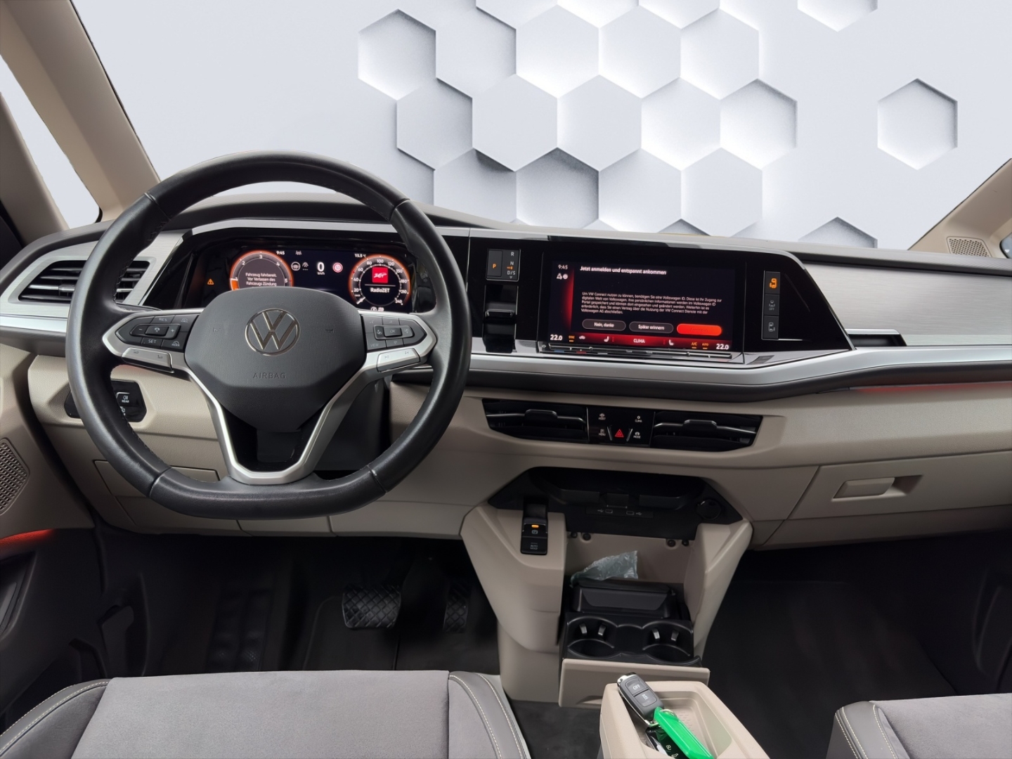 T7 Multivan LÜ Life 2.0 TDI 110kW AHZV MatrixLED ACC DCC ParkAssist 360°Kamera Standheizung 7-Sitzer