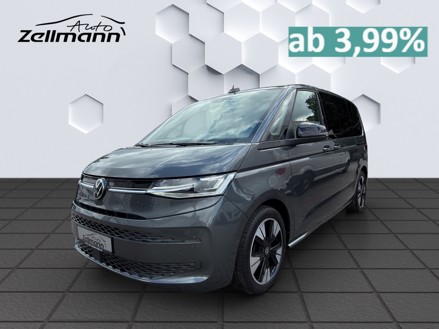 T7 Multivan Life 2.0 TDI 110KW AHZV MatrixLED ACC DCC ParkAssist 360&deg;Kamera Sitzheizung Standheizung 7-Sitzer