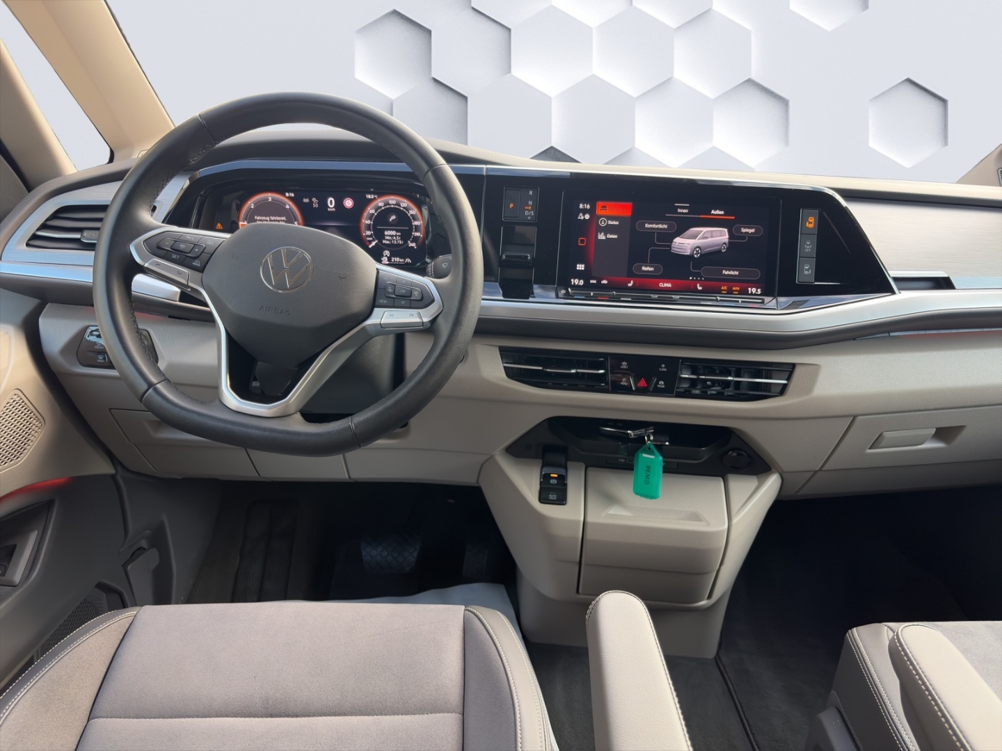 T7 Multivan LÜ Life 2.0 TDI AHZV MatrixLED ACC DCC ParkAssist 360°Kamera Standheizung 7-Sitzer