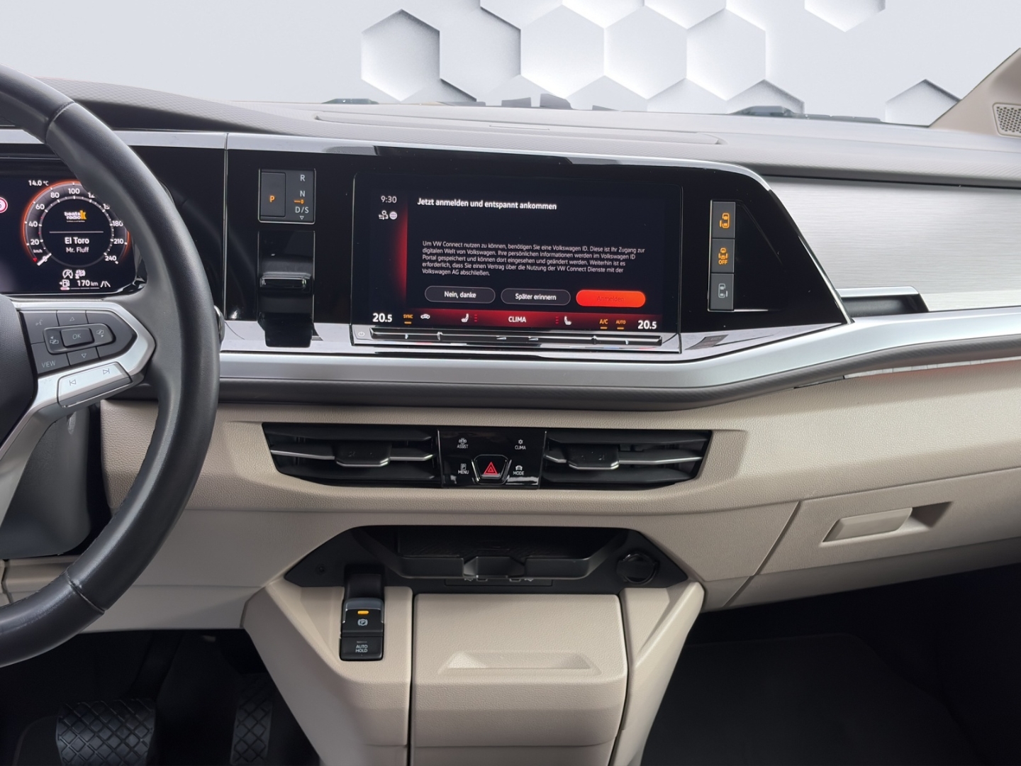 T7 Multivan 2.0TDI DSG AHZV MatrixLED 360°Kamera ParkAssist Standheizung 7-Sitzer