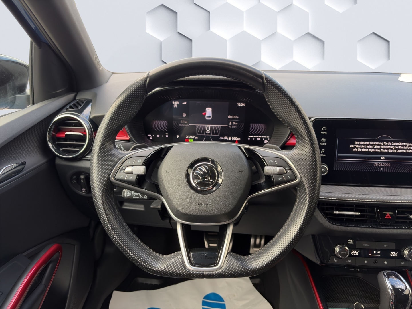 Fabia Monte Carlo 1.5TSI 7-Gang DSG LED ACC PDC Rückfahrkamera Sitzheizung