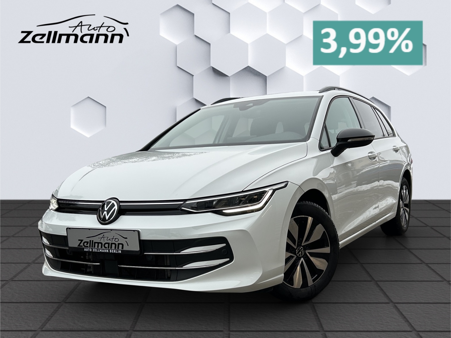 Golf Variant VIII 1.5 85 kW Goal  eTSI 7-Gang DSG LED GJR PDC ACC Rückfahrkamera Sitzheizung