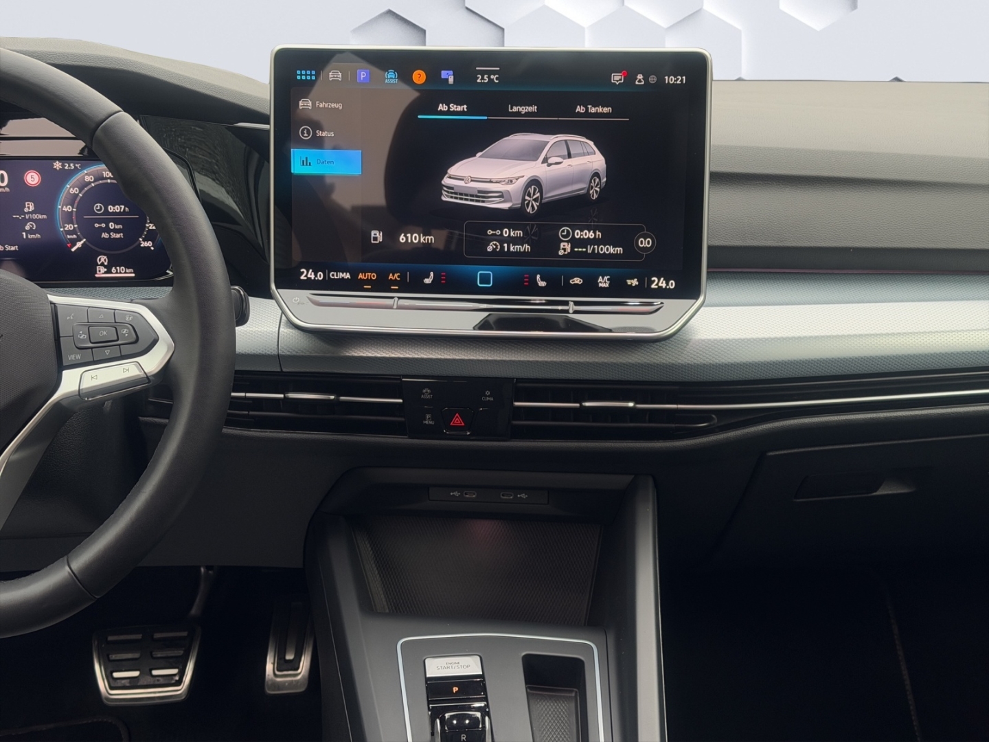 Golf Variant VIII 1.5 85 kW Goal 1,5l eTSI OPF 7-Gang DSG LED GJR PDC ACC Rückfahrkamera Sitzheizung