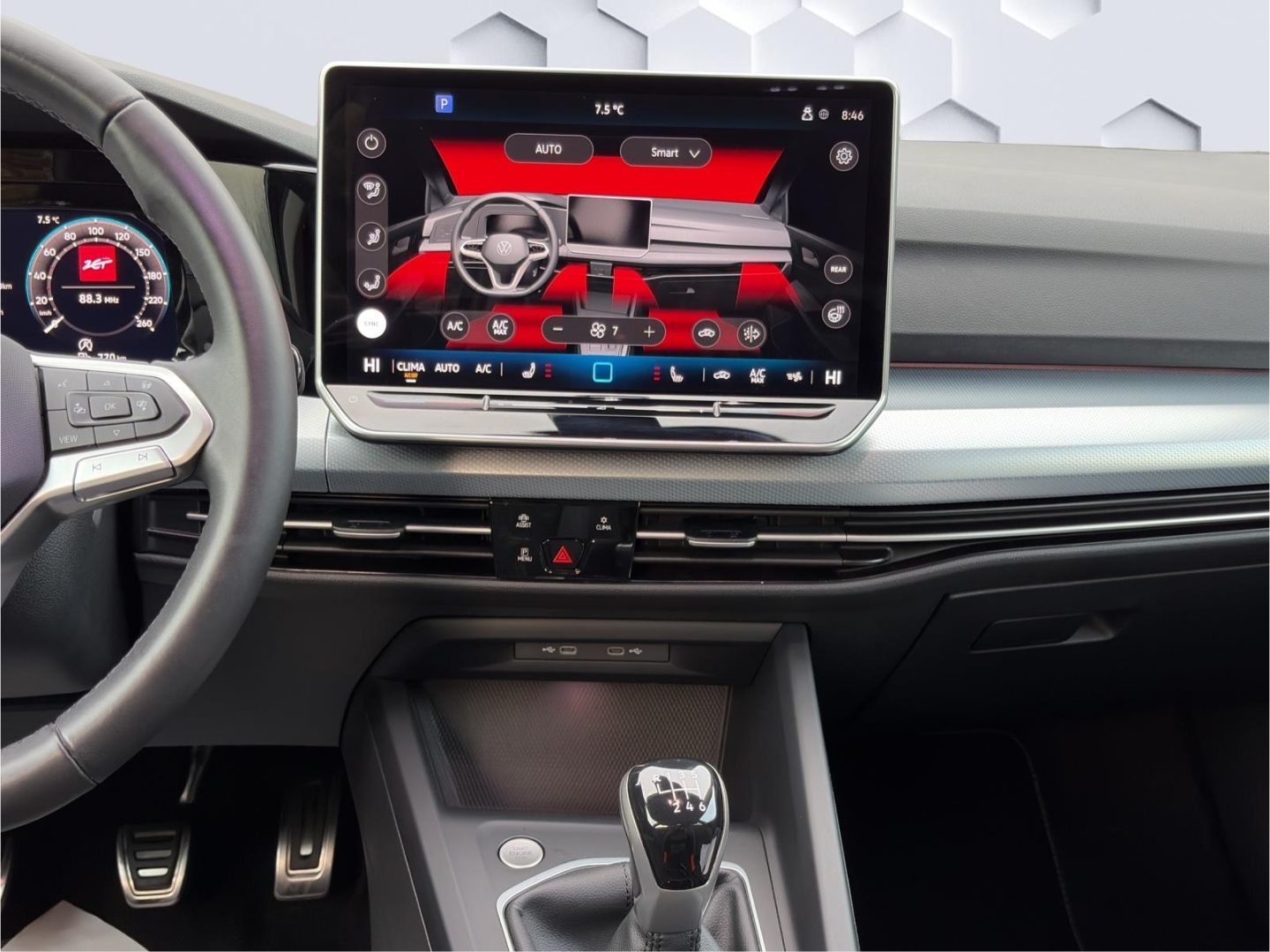 Golf VIII GOAL 1.5TSI 85kW SG LED GJR ACC Rückfahrkamera Sitzheizung App-Connect