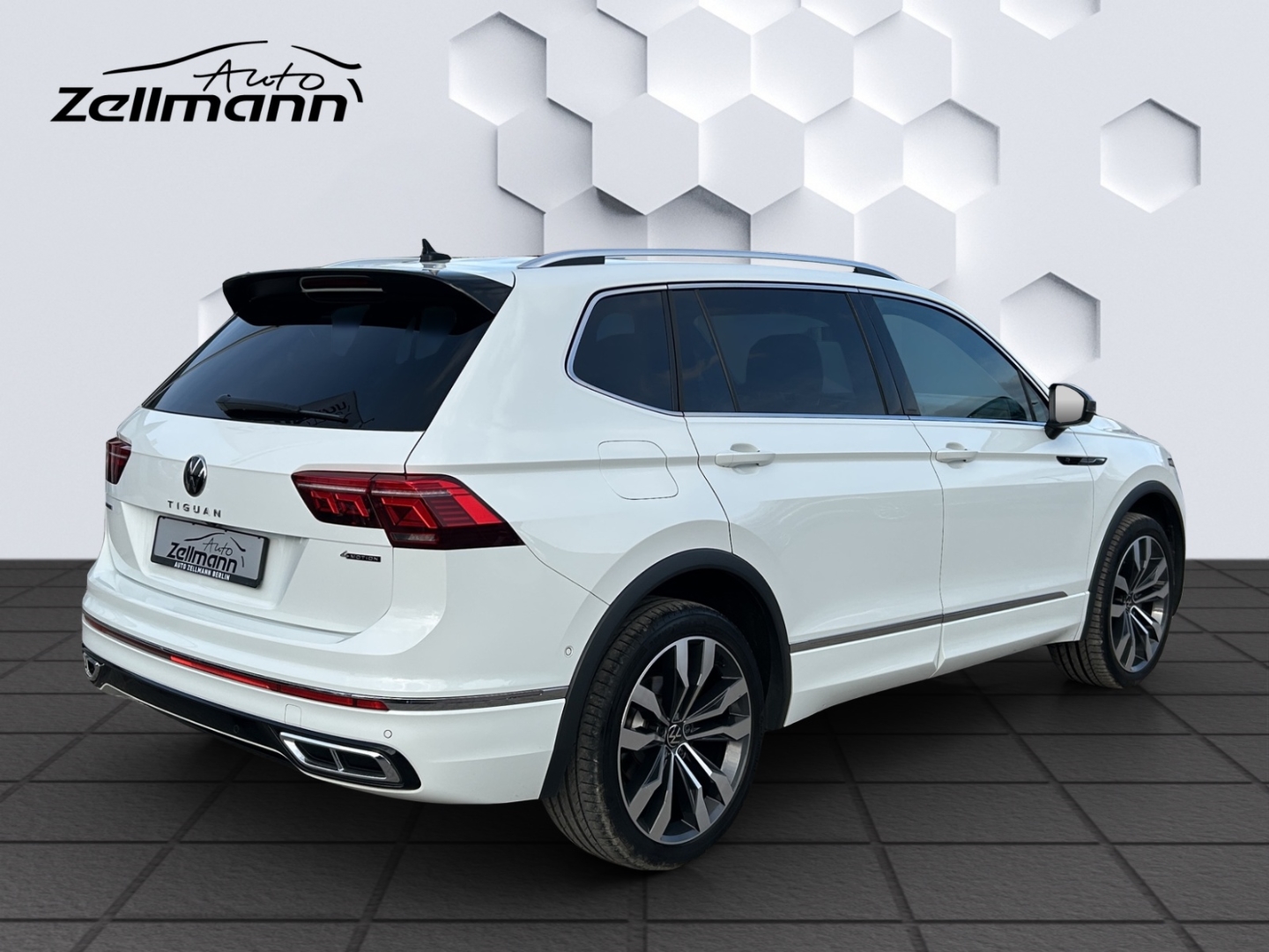 Tiguan Allspace 4Motion R-Line 2.0 TSI DSG AHZV PanoDach HuD ACC Rückfahrkamera TrailerAssist Standheizung Sitzheizun