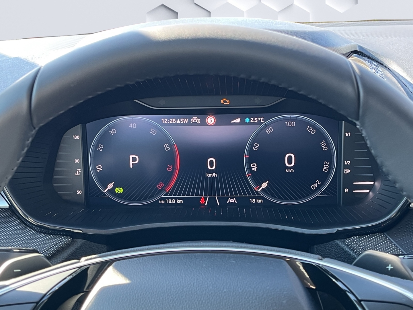 Fabia Tour Digitales Cockpit LED Sperrdiff. ACC Apple CarPlay Android Auto Mehrzonenklima