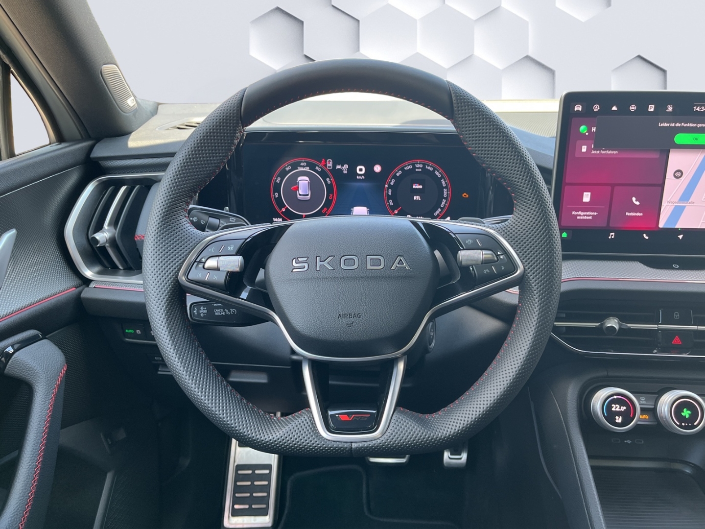 Kodiaq 2.0 TSI 195 kW 4x4 RS Sportpaket HUD AD StandHZG AHK-klappbar Digitales Cockpit