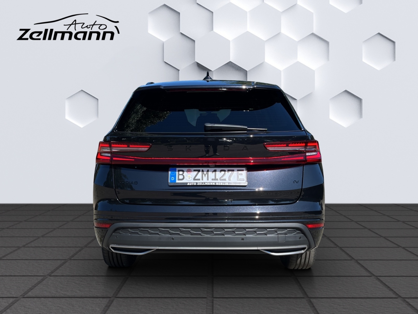Kodiaq 1.5 TSI iV 150 kW Sportline Sportpaket HUD AD AHK Navi Digitales Cockpit Memory Sitze