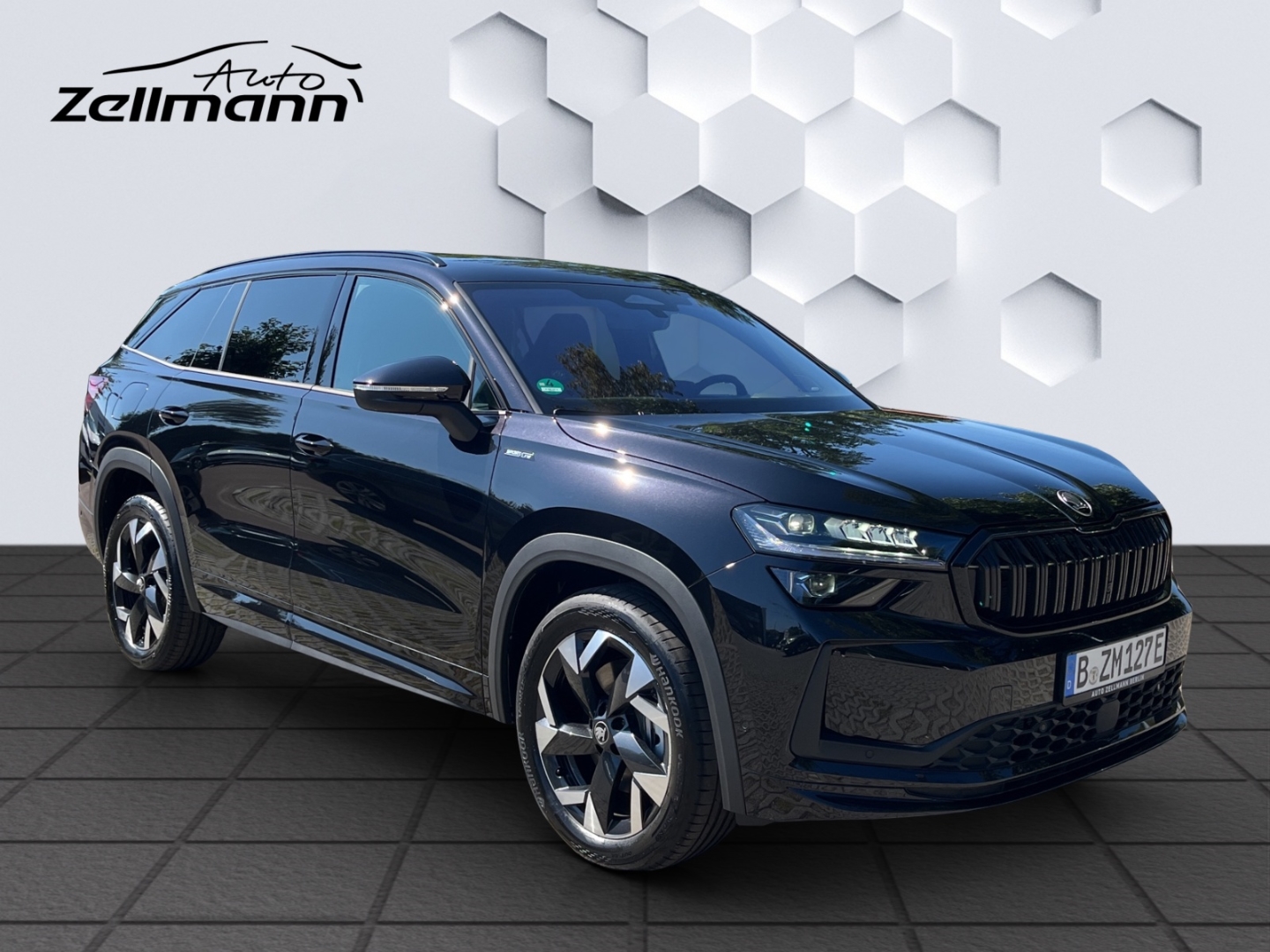Kodiaq 1.5 TSI iV 150 kW Sportline Sportpaket HUD AD AHK Navi Digitales Cockpit Memory Sitze