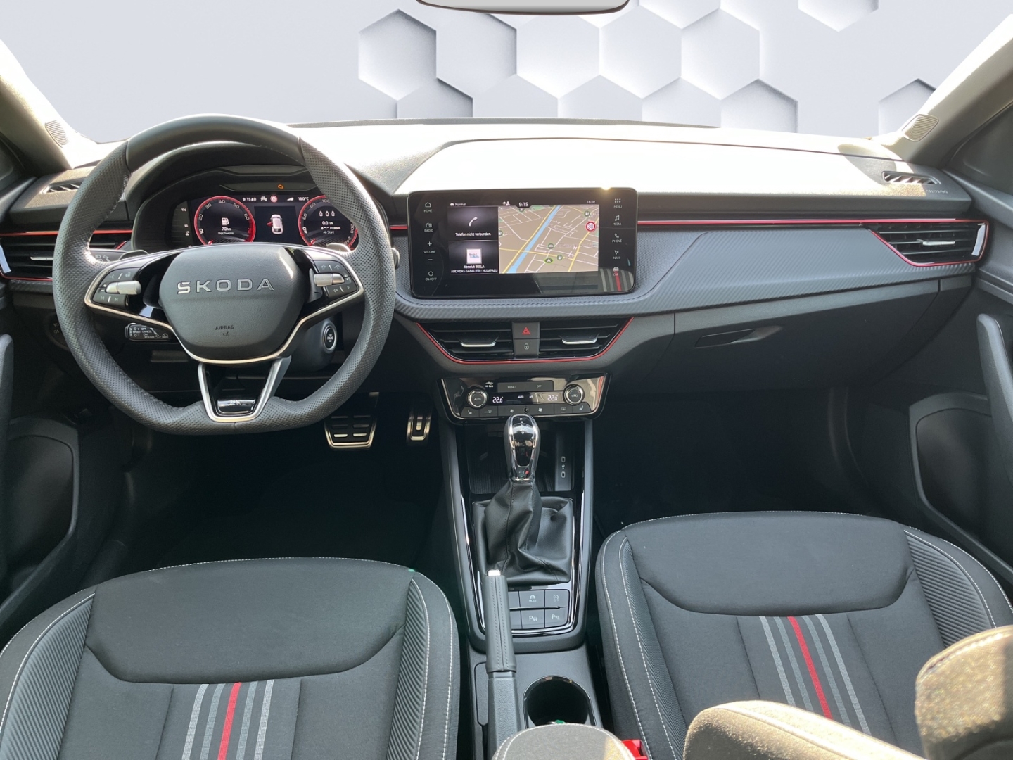 Scala Monte Carlo El. Panodach Navi Digitales Cockpit LED Blendfreies Fernl. Kurvenlicht