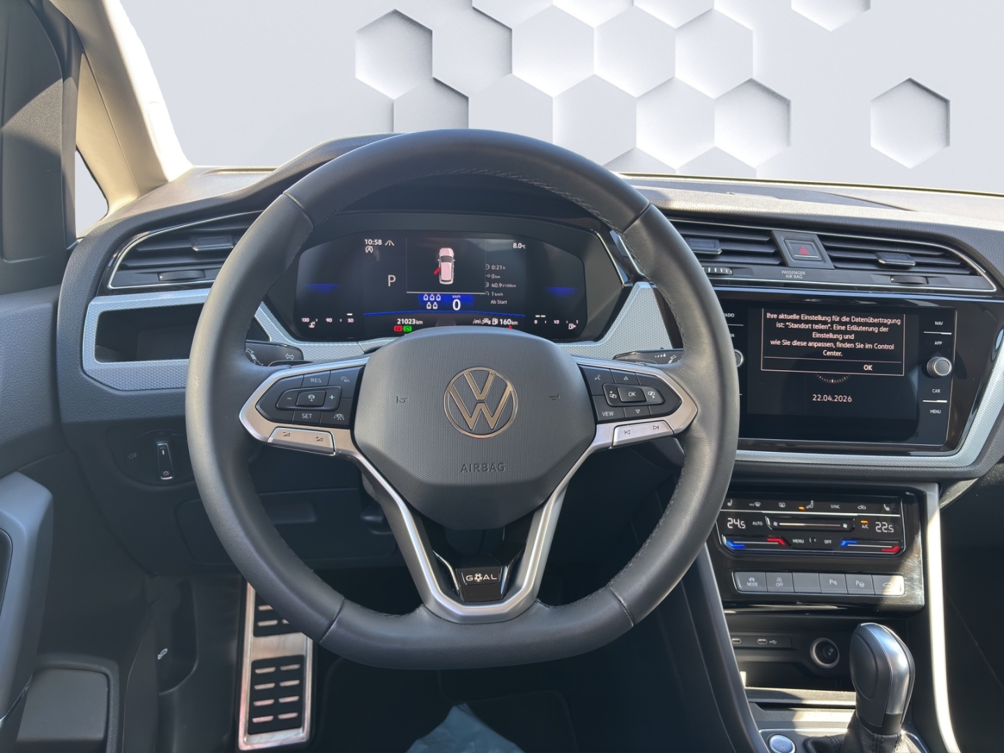 Touran BMT Start-Stopp Comfortline 1.5 TSI 110kW DSG AHZV LED GJR TrailerAssist Sitzheizung