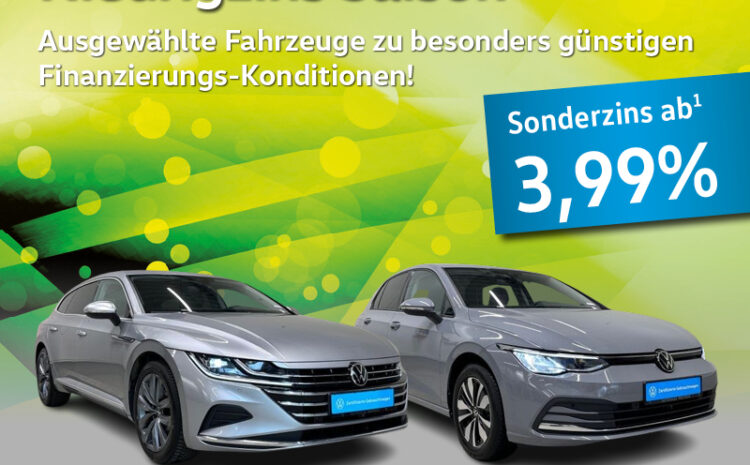  VW GW Sonderzins 3,99