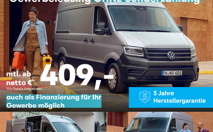  VW Crafter Gewerbewochen
